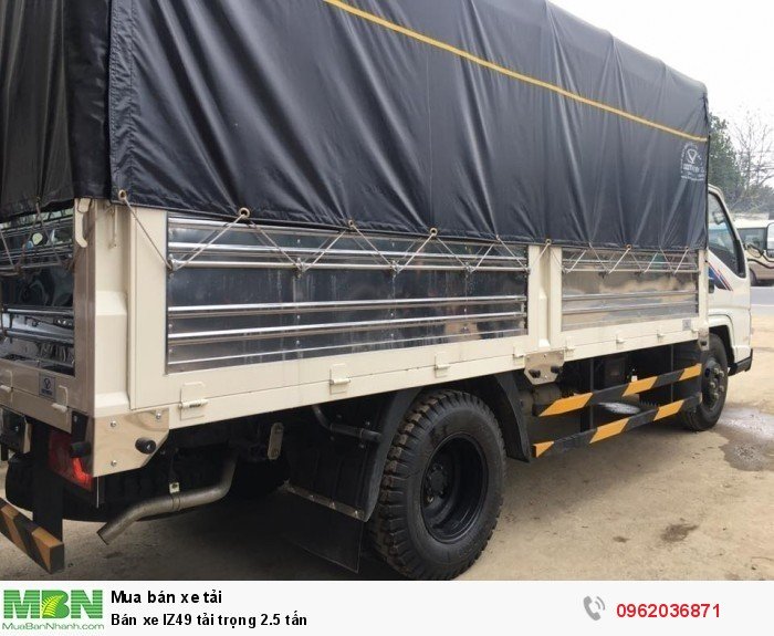 Bán xe IZ49 tải trọng 2.5 tấn