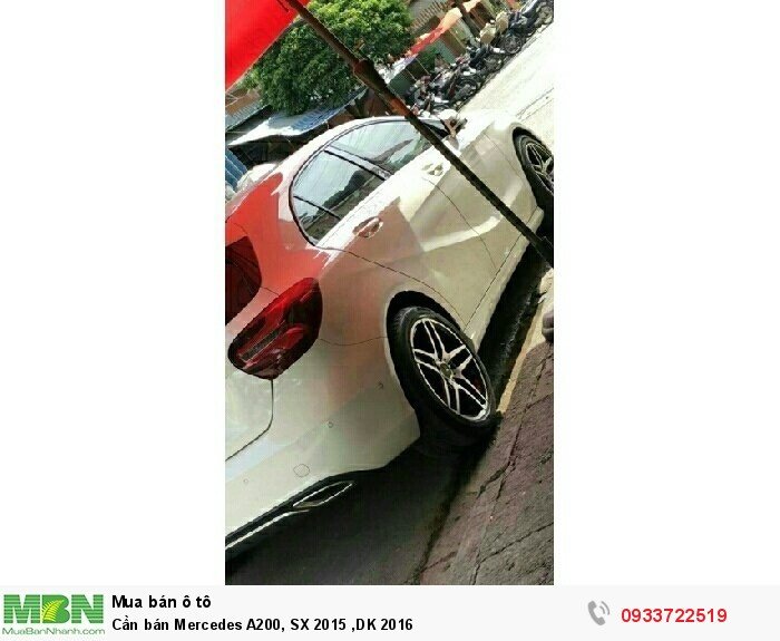 Cần bán Mercedes A200, SX 2015 ,DK 2016