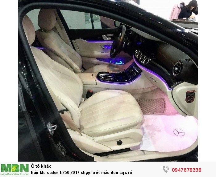 Bán Mercedes E250 2017 chạy lướt màu đen cực rẻ