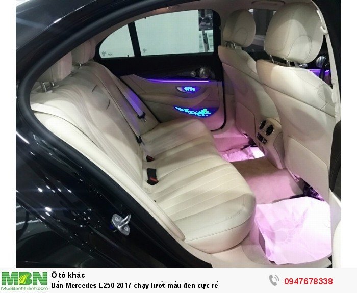 Bán Mercedes E250 2017 chạy lướt màu đen cực rẻ