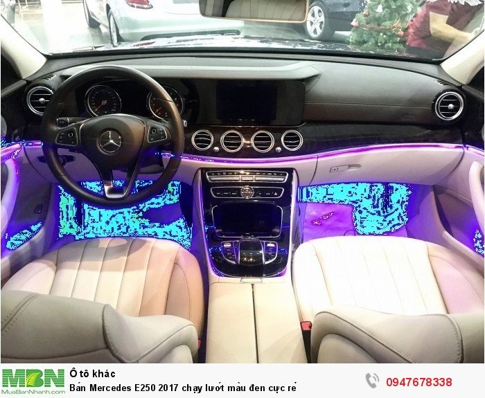 Bán Mercedes E250 2017 chạy lướt màu đen cực rẻ