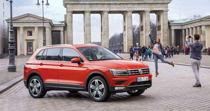 (Nhận đặt cọc)Bán xe Volkswagen Tiguan Allspace 2018, nhiều màu, nhập khẩu.
