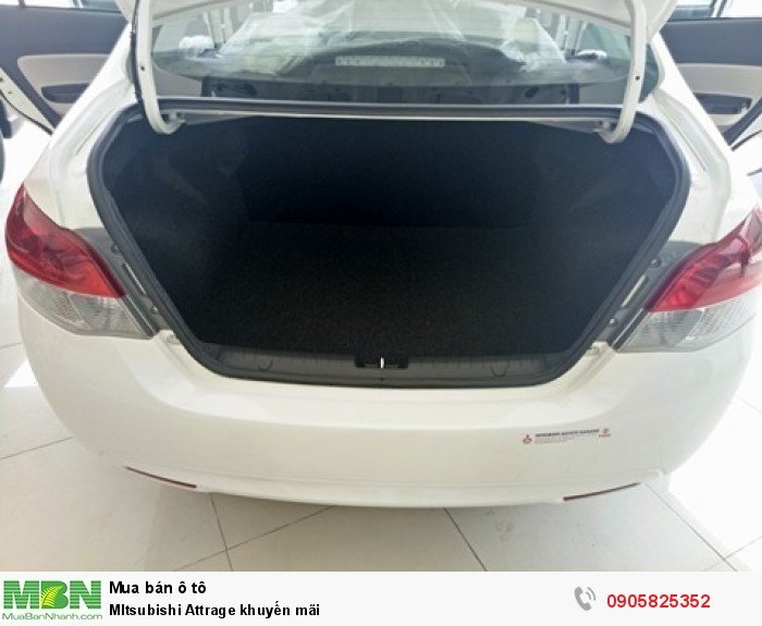 Mitsubishi Attrage khuyến mãi