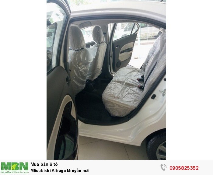 Mitsubishi Attrage khuyến mãi