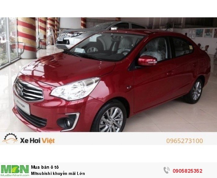 MItsubishi khuyến mãi Lớn