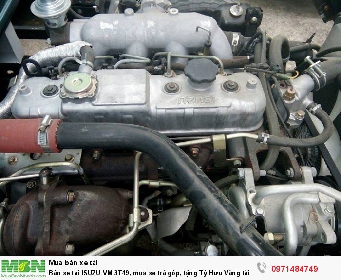 Bán xe tải ISUZU VM 3T49, mua xe trả góp, tặng Tỳ Hưu Vàng tài lộc