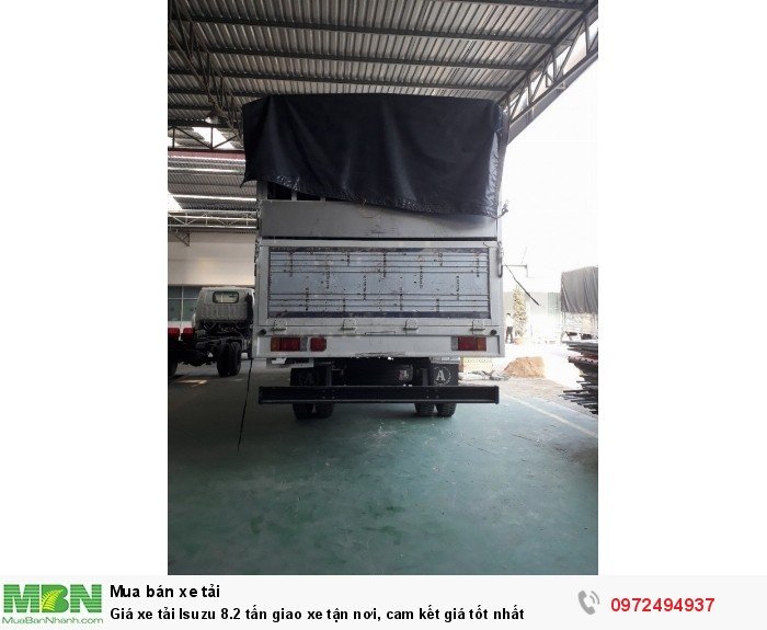 Giá xe tải Isuzu 8.2 tấn giao xe tận nơi, cam kết giá tốt nhất