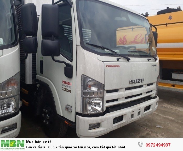 Giá xe tải Isuzu 8.2 tấn giao xe tận nơi, cam kết giá tốt nhất