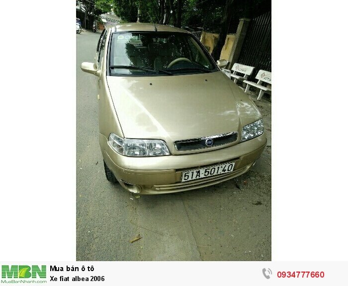 Xe fiat albea 2006