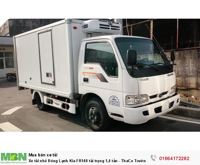Xe tải nhỏ Đông Lạnh Kia FR140 tải trọng 1,4 tấn - ThaCo Trường Hải - Trả góp 75%