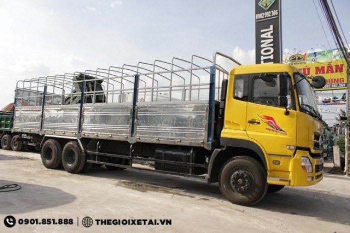 Bán xe tải Dongfeng 3 chân C260 Giá Tốt, Trả trước 5% Giao Xe