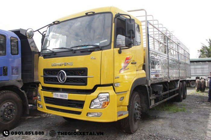 Bán xe tải Dongfeng 3 chân C260 Giá Tốt, Trả trước 5% Giao Xe