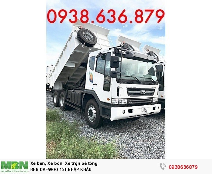 Ben Daewoo 15t Nhập Khẩu