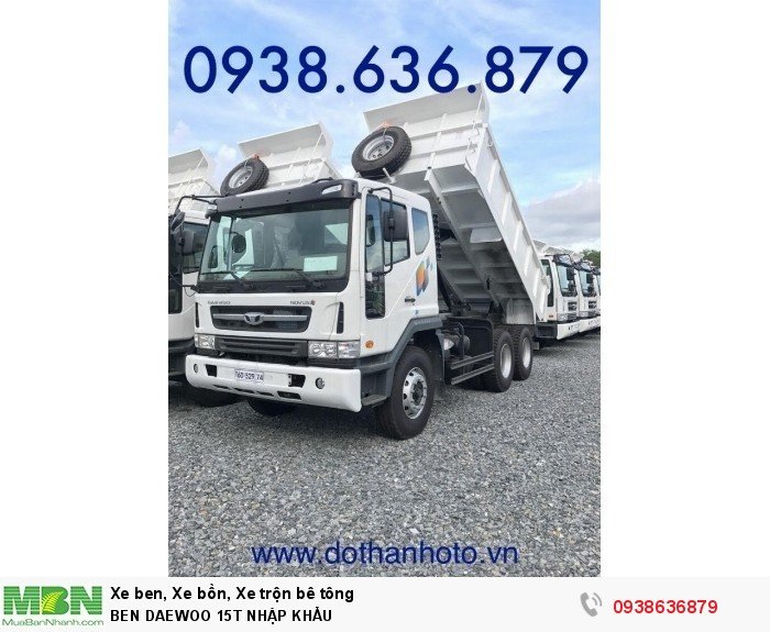 Ben Daewoo 15t Nhập Khẩu