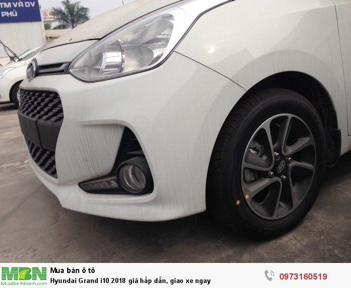 Hyundai Grand i10 2018 giá hấp dẫn, giao xe ngay