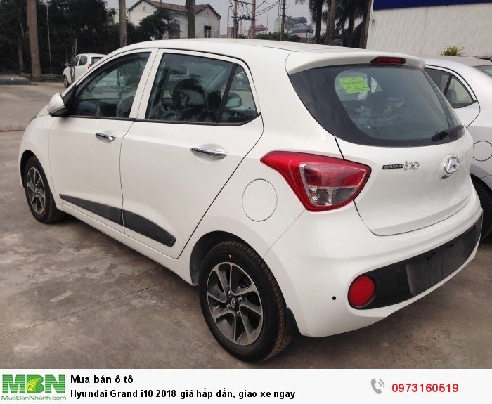 Hyundai Grand i10 2018 giá hấp dẫn, giao xe ngay
