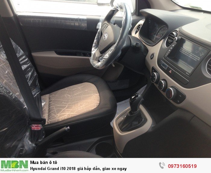 Hyundai Grand i10 2018 giá hấp dẫn, giao xe ngay
