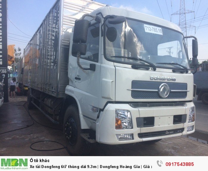 Xe tải Dongfeng 6t8 thùng dài 9.3m | Dongfeng 4 chân | Giá xe tải Dongfeng