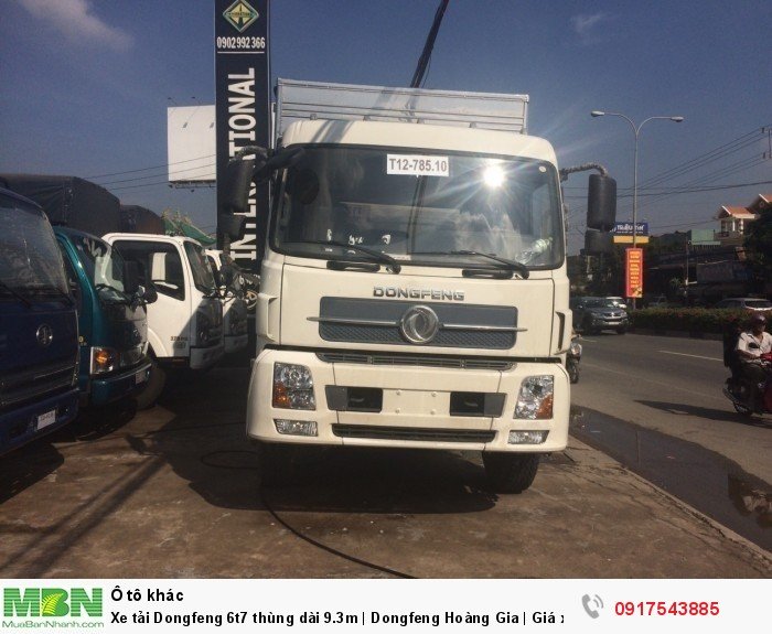 Xe tải Dongfeng 6t8 thùng dài 9.3m | Dongfeng 4 chân | Giá xe tải Dongfeng