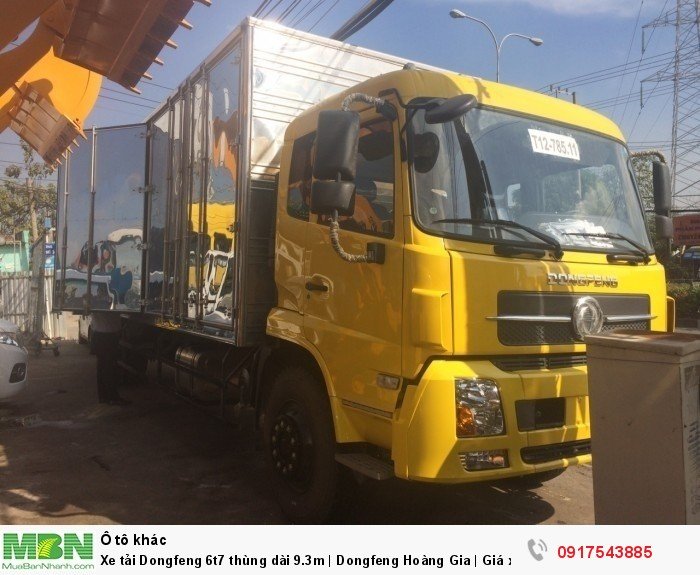 Xe tải Dongfeng 6t8 thùng dài 9.3m | Dongfeng 4 chân | Giá xe tải Dongfeng
