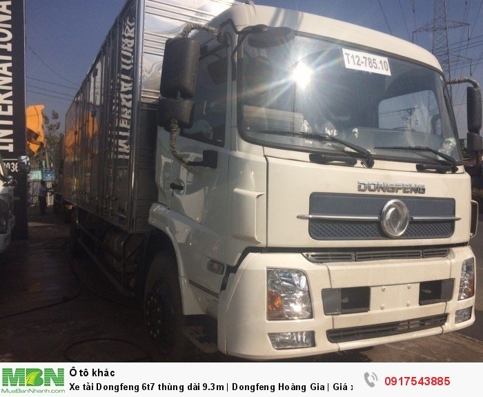 Xe tải Dongfeng 6t8 thùng dài 9.3m | Dongfeng 4 chân | Giá xe tải Dongfeng