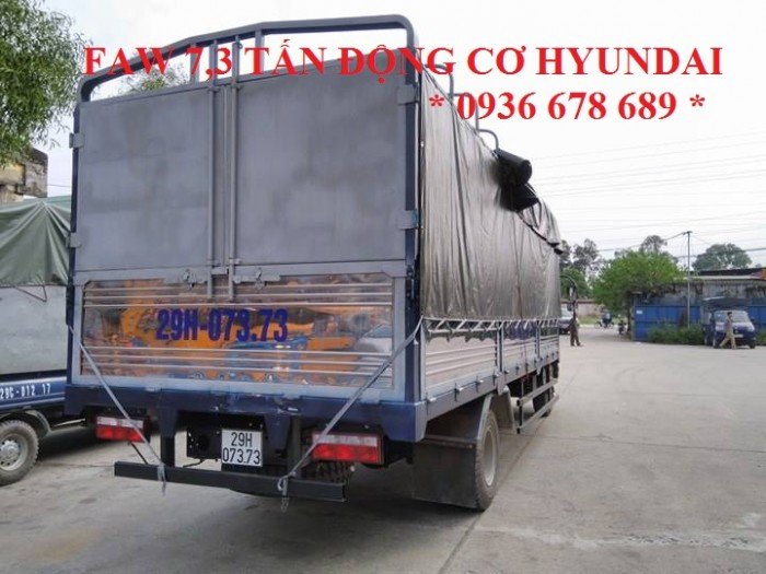 Xe tải faw 7.3 tấn động cơ hyundai | faw 7,3 tấn | faw 7t3 (faw 7 tấn 3)