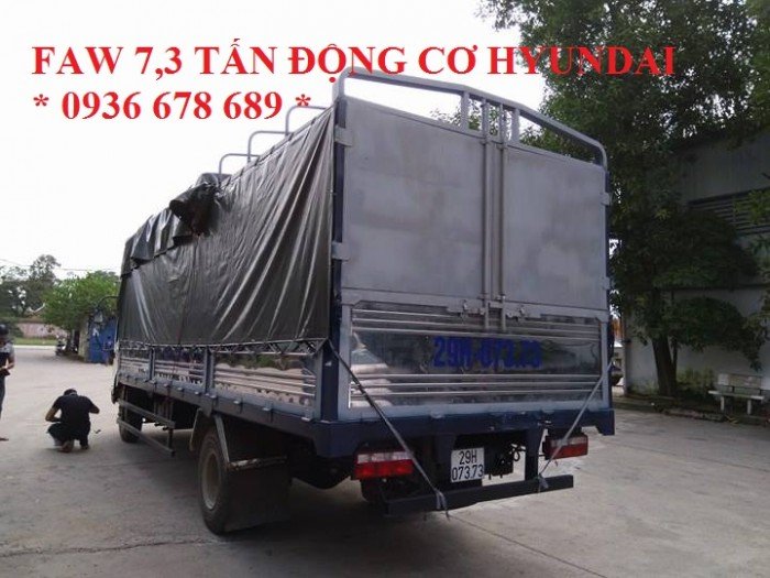 Xe tải faw 7.3 tấn động cơ hyundai | faw 7,3 tấn | faw 7t3 (faw 7 tấn 3)