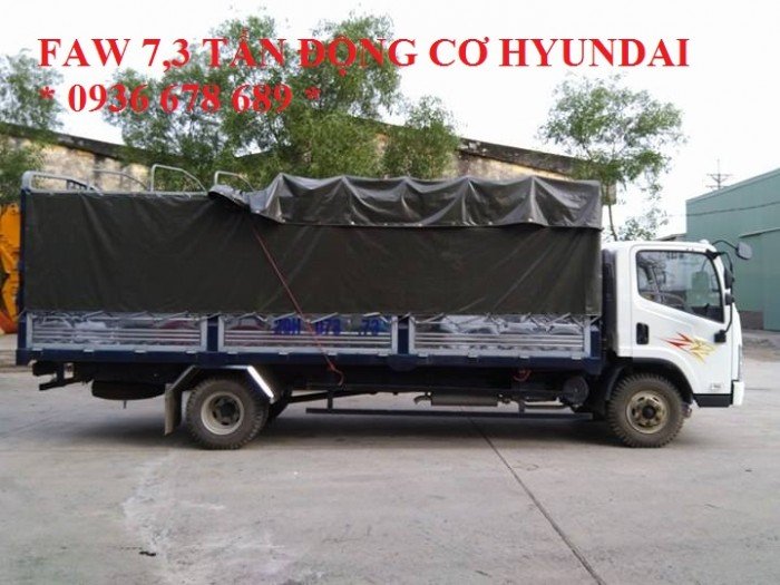 Xe tải faw 7.3 tấn động cơ hyundai | faw 7,3 tấn | faw 7t3 (faw 7 tấn 3)