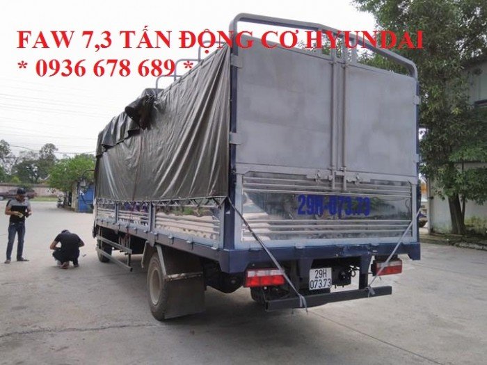 Xe tải faw 7.3 tấn động cơ hyundai | faw 7,3 tấn | faw 7t3 (faw 7 tấn 3)
