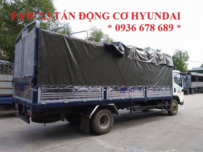 Xe tải faw 7.3 tấn động cơ hyundai | faw 7,3 tấn | faw 7t3 (faw 7 tấn 3)