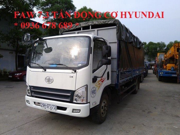 Xe tải faw 7.3 tấn động cơ hyundai | faw 7,3 tấn | faw 7t3 (faw 7 tấn 3)
