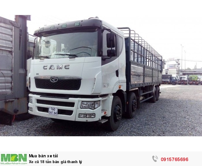 Xe 18 tấn bán giá thanh lý