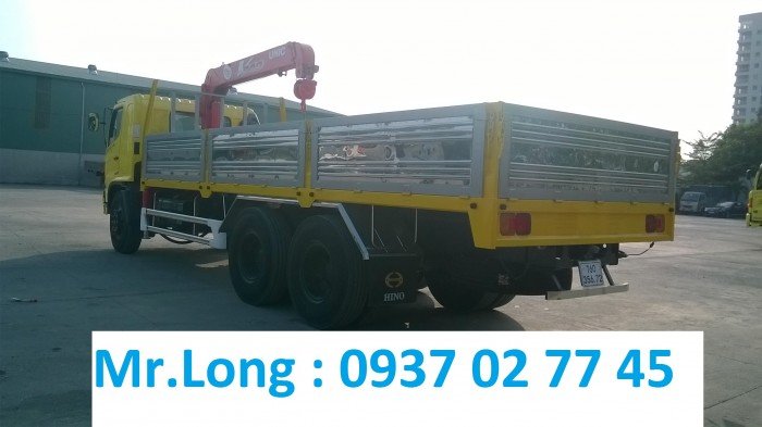 Hino 3 chân gắn cẩu, xe cẩu Hino 15 tấn , Hino 3 chân ngắn gắn cẩu , Hino FL8JTSA gắn cẩu , xe tải cẩu 15 tấn Hino , Xe tải Hino FL8JT7A, Xe cẩu Hino FL8JT7A