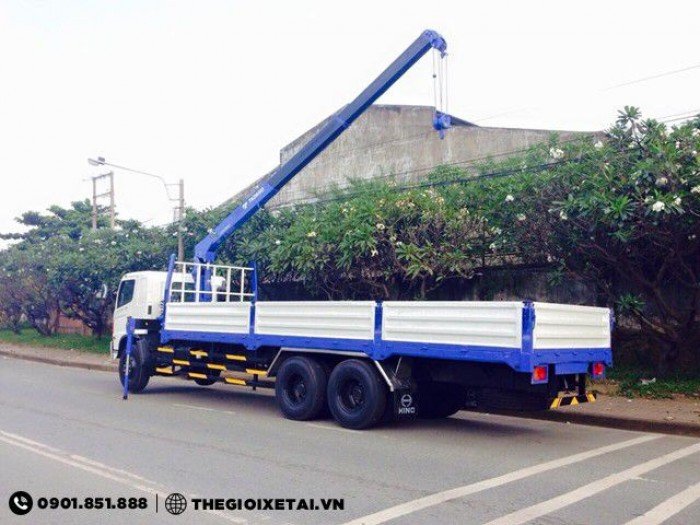 Báo Giá Xe Tải Hino FL Gắn Cẩu Chi Tiết- Xe Giao Ngay Trả góp 90%