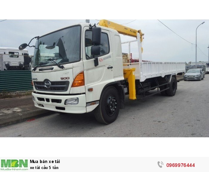Xe tải cẩu 5 tấn