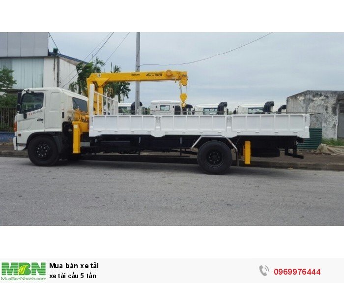 Xe tải cẩu 5 tấn