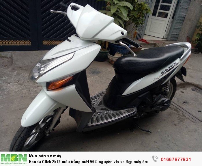 Honda Click 2k12 màu trắng mới 95%