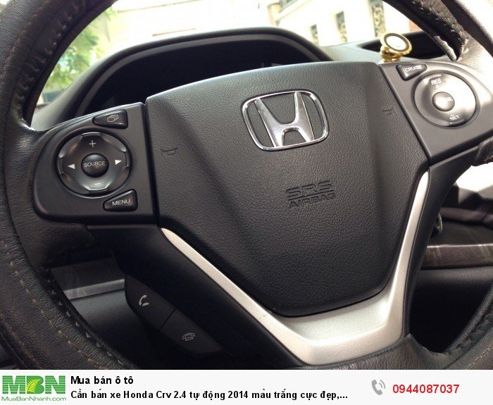 Cần bán xe Honda Crv 2.4 tự động 2014 màu trắng cực đẹp, xe nhà xài