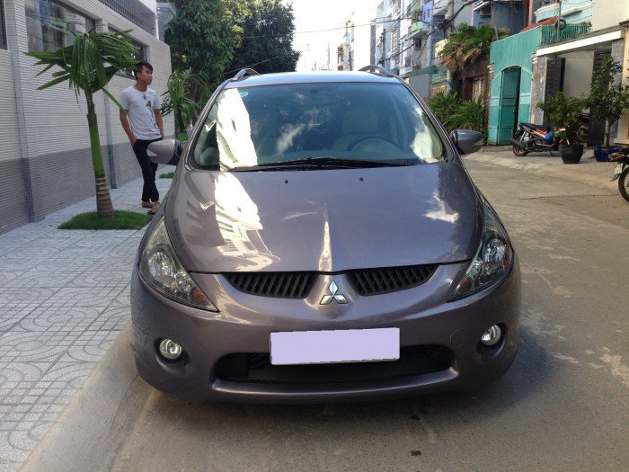 Bán xe Mitsubishi Grandis đời 2007 at tím nhạt đẹp chuẩn mọi thời đại.