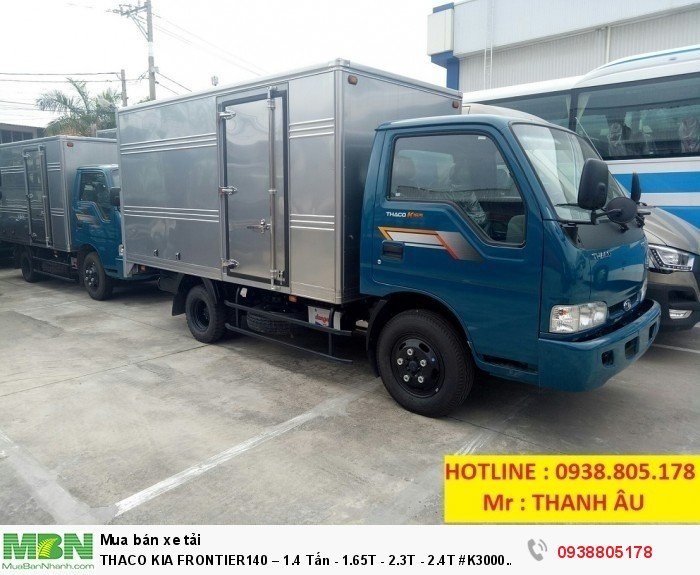 Thaco Kia Frontier140 – 1.4 Tấn - 1.65T - 2.3T - 2.4T #K3000 #K2700