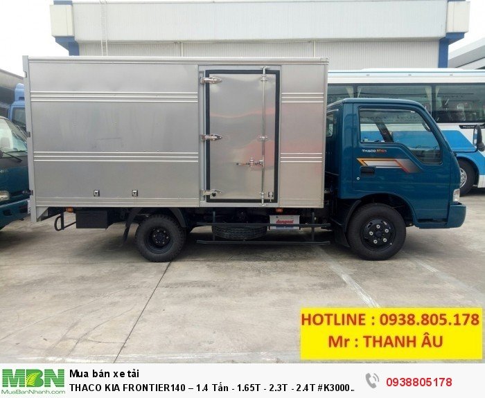 Thaco Kia Frontier140 – 1.4 Tấn - 1.65T - 2.3T - 2.4T #K3000 #K2700