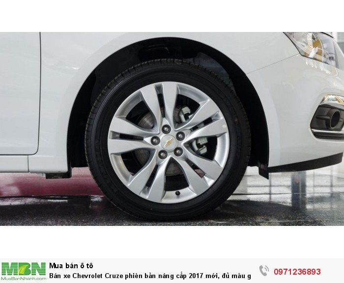 Bán xe Chevrolet Cruze phiên bản nâng cấp 2017 mới, đủ màu giao xe ngay, hỗ trợ trả góp 85% toàn quốc