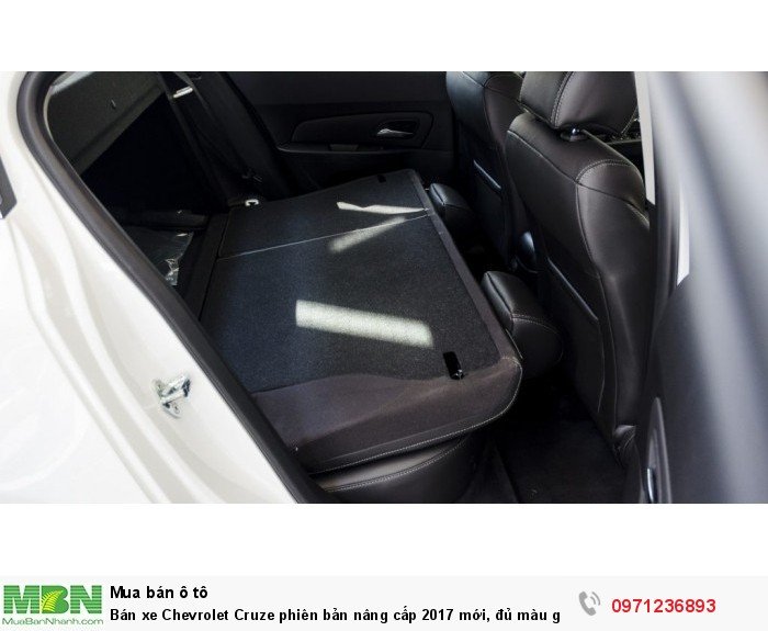Bán xe Chevrolet Cruze phiên bản nâng cấp 2017 mới, đủ màu giao xe ngay, hỗ trợ trả góp 85% toàn quốc