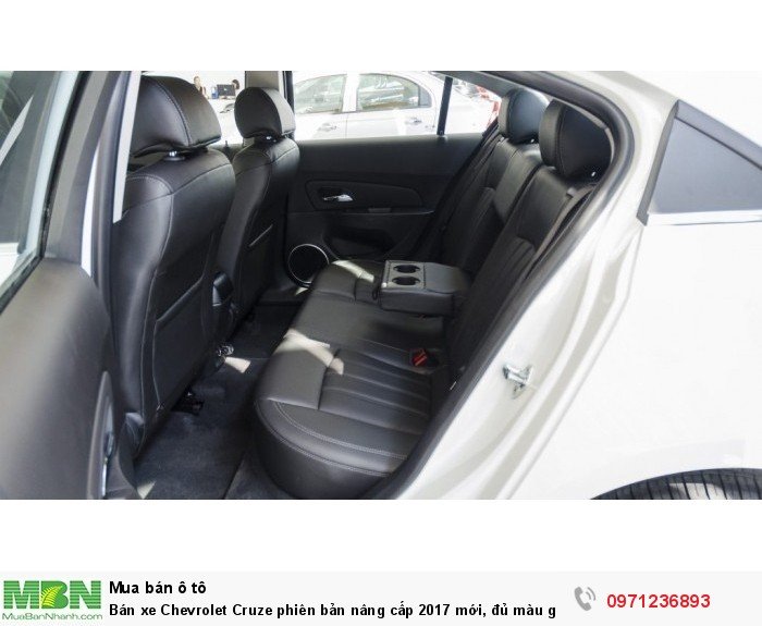 Bán xe Chevrolet Cruze phiên bản nâng cấp 2017 mới, đủ màu giao xe ngay, hỗ trợ trả góp 85% toàn quốc