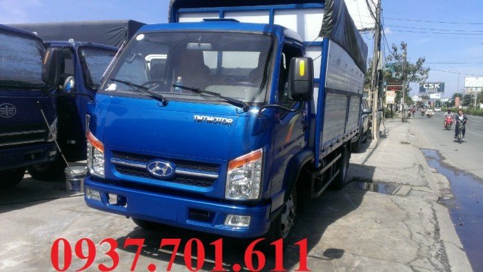 xe tải tải Hyundai TMT 2.3 tấn thùng dài 4.1 mét hỗ trọ vay cao 90% tại tp.HCM , Đồng Nai, Bình Dương
