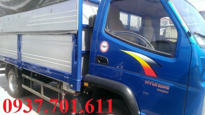 xe tải tải Hyundai TMT 2.3 tấn thùng dài 4.1 mét hỗ trọ vay cao 90% tại tp.HCM , Đồng Nai, Bình Dương