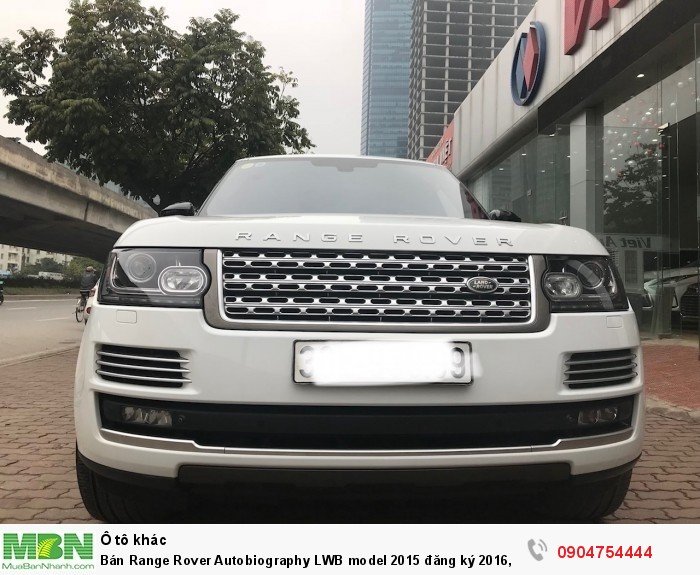 Bán Range  Rover Autobiography LWB model 2015 đăng ký 2016,xe đẹp,biển siêu đẹp