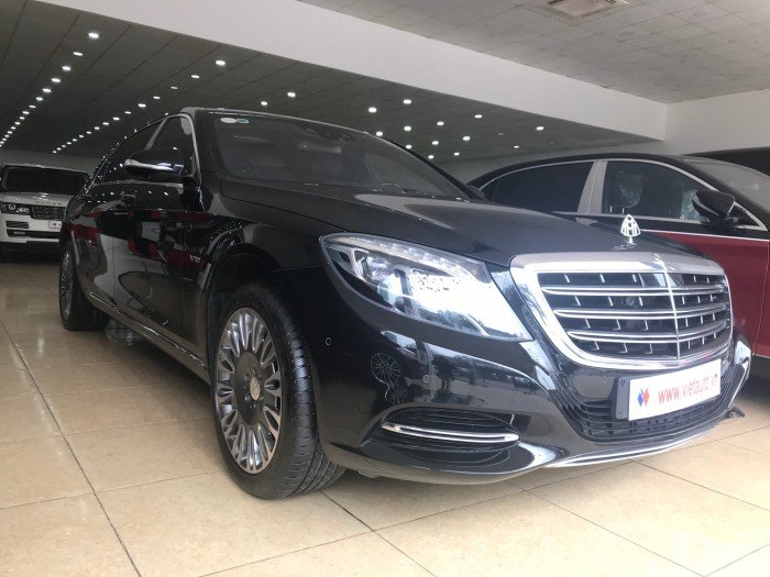 Bán Mec S600 maybach sản xuất 2015,xe đẹp như mới, thuế sang tên chỉ 2%