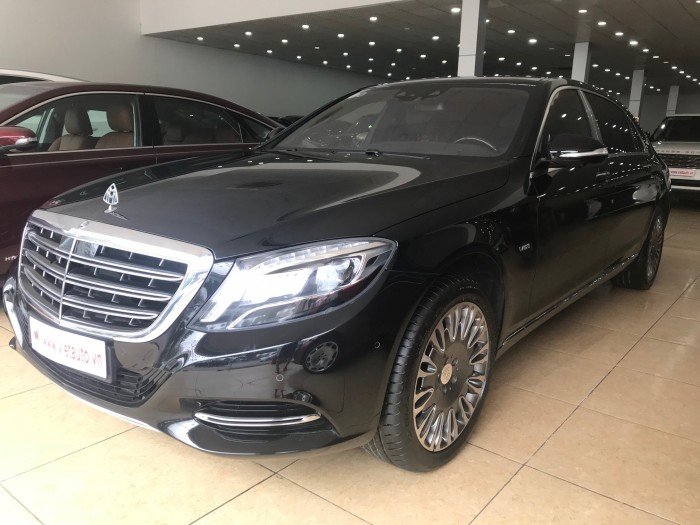 Bán Mec S600 maybach sản xuất 2015,xe đẹp như mới, thuế sang tên chỉ 2%