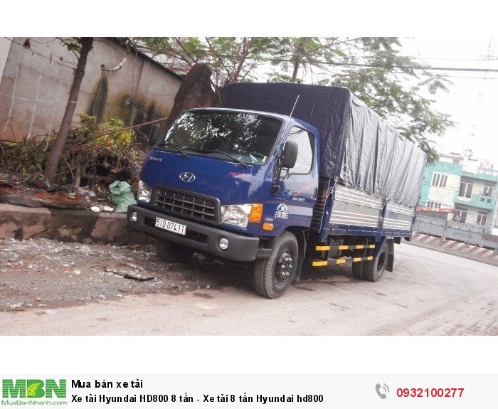 Xe tải Hyundai HD800 8 tấn - Xe tải 8 tấn Hyundai hd800